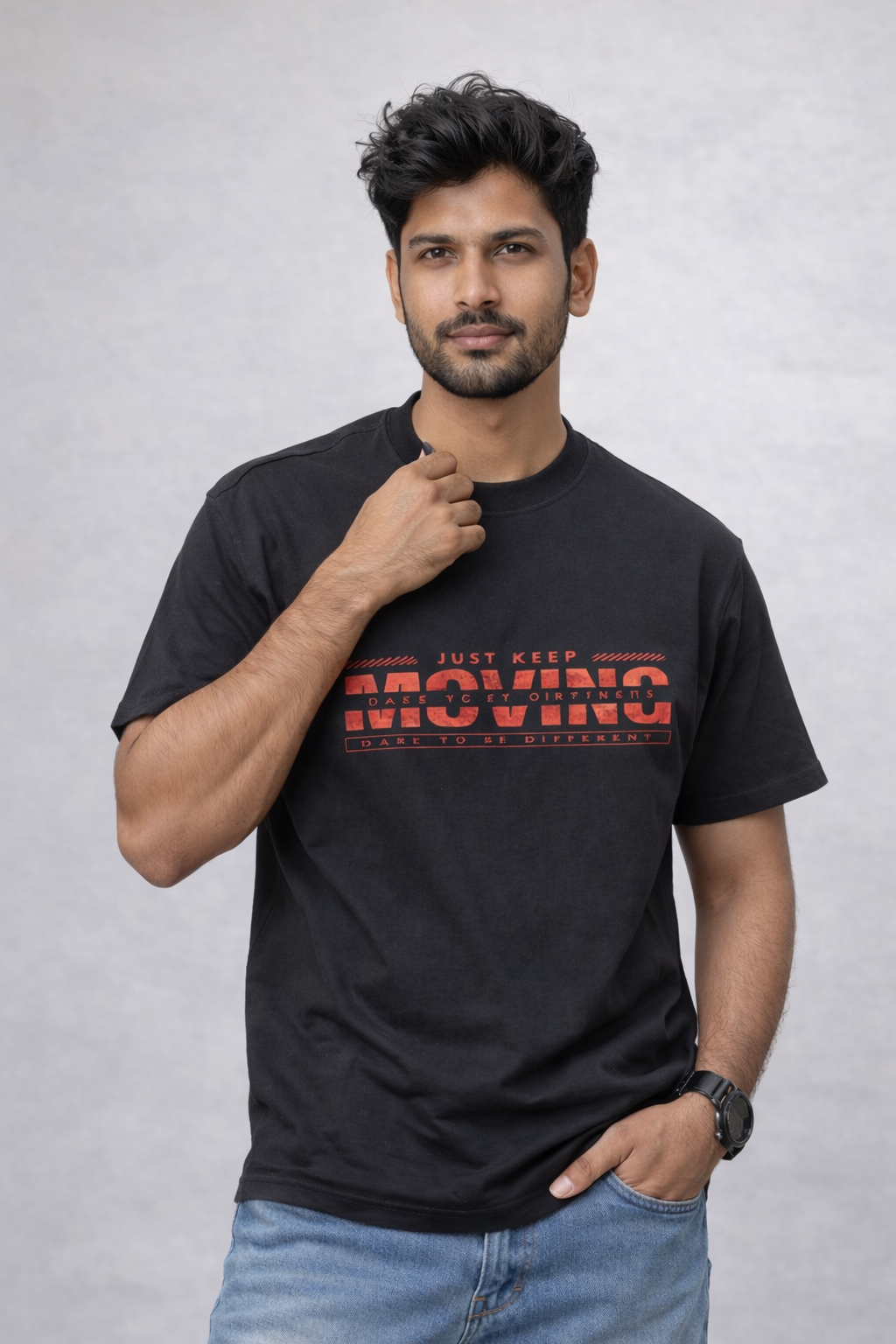 Legacy Street Black Tee